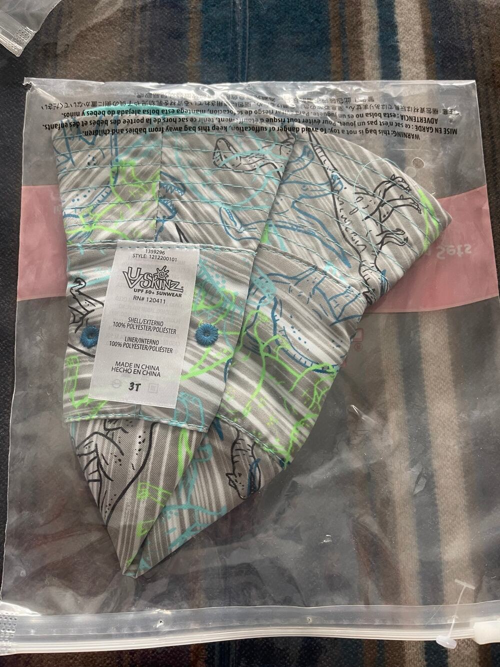 NWT 3t toddler sun hat by UV Skinz